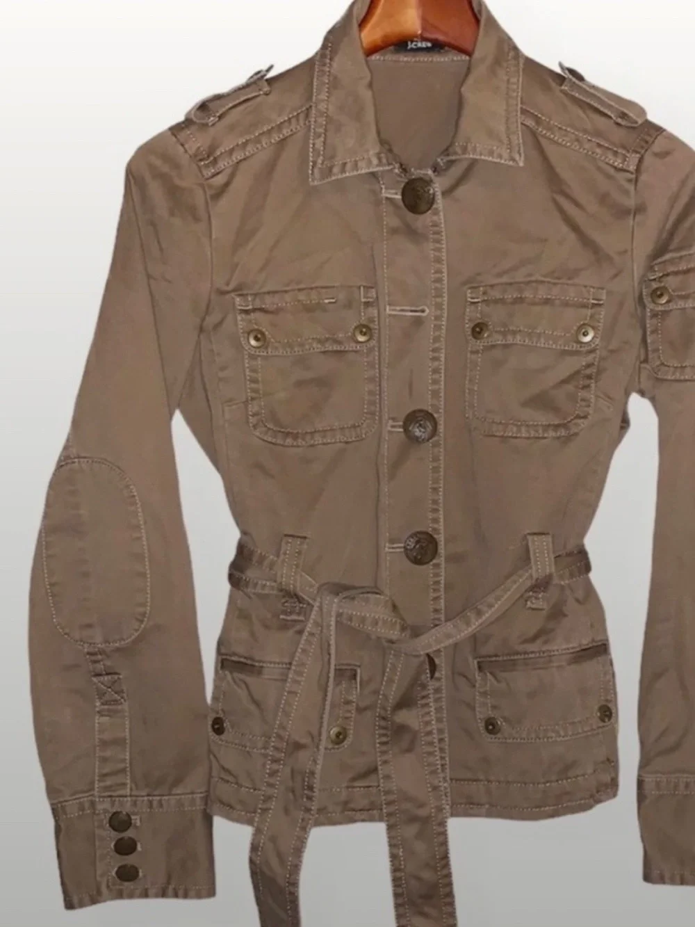 J Crew Safari Jacket Field Cotton